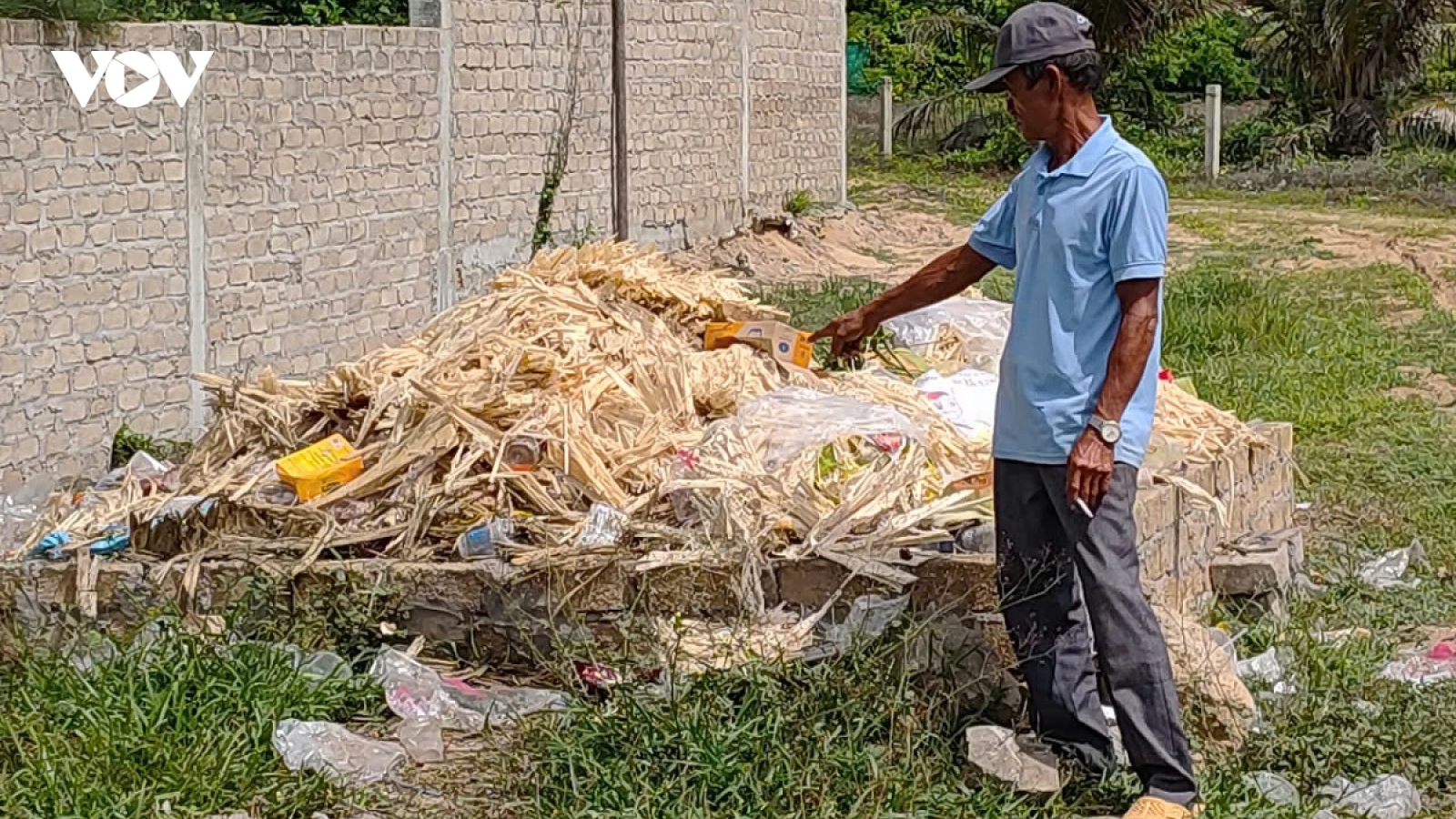 Cần xử lý dứt điểm lượng rác thu gom tại bãi đá 7 màu ở Lâm Đồng