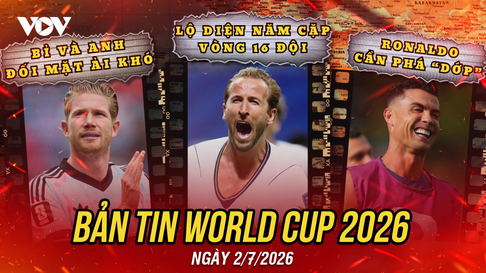 Bản tin World Cup 2026 hôm nay 2-7: Thêm 2 cặp vòng 16 đội, Bỉ và Anh gặp ải khó