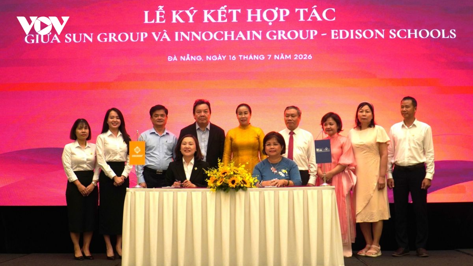 Sun Group hợp tác Innochain Group phát triển trường liên cấp tại Đà Nẵng