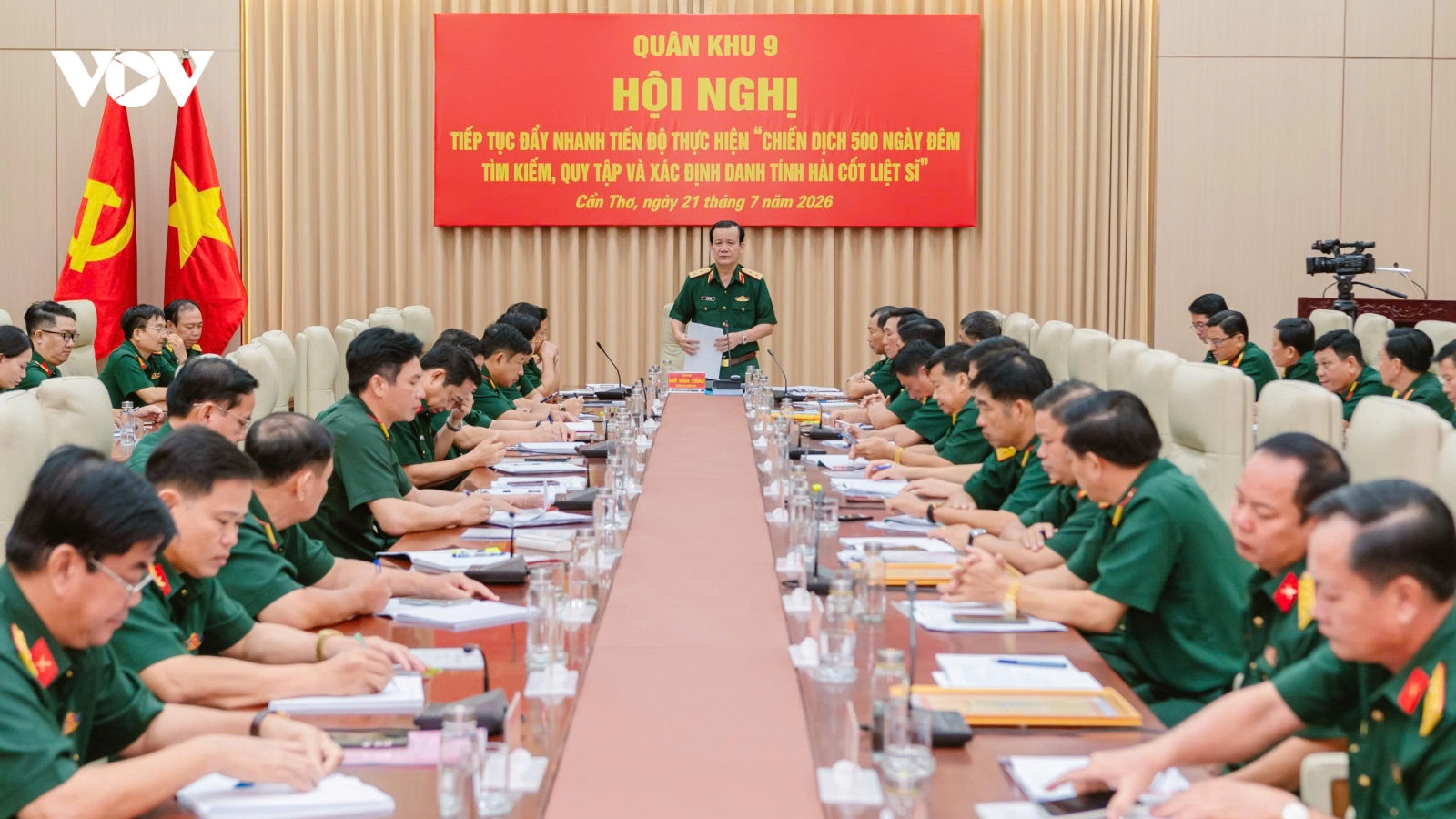 Quân khu 9 bàn giao hơn 2.340 mẫu phẩm hài cốt liệt sĩ đủ điều kiện giám định ADN