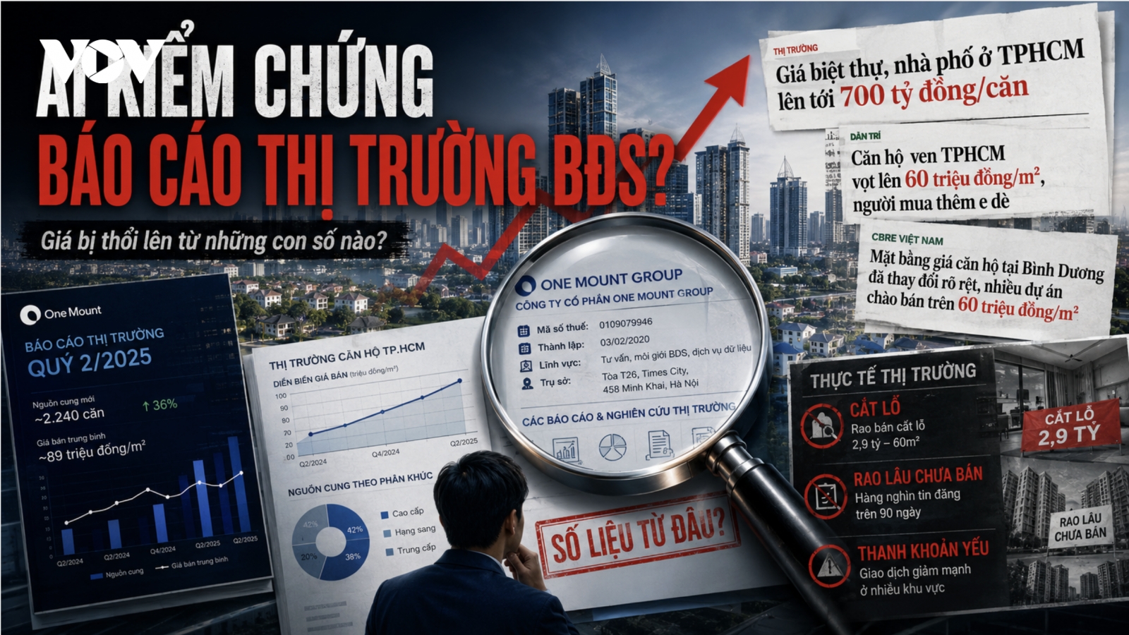 Ai kiểm chứng những “báo cáo thị trường” bất động sản?