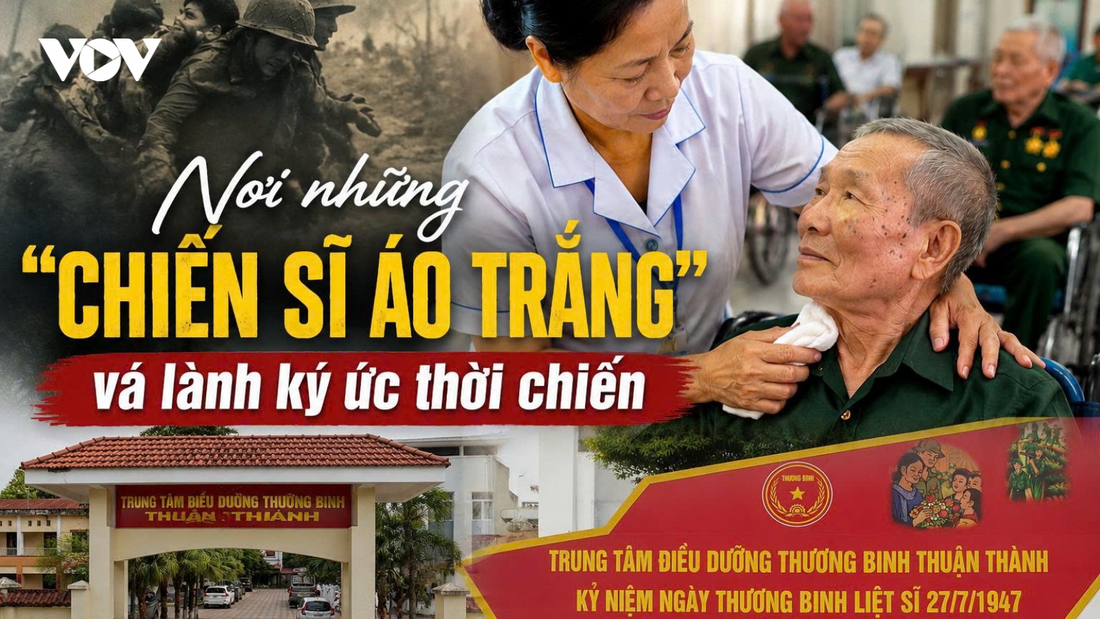 Nơi những “chiến sĩ áo trắng” vá lành ký ức thời chiến