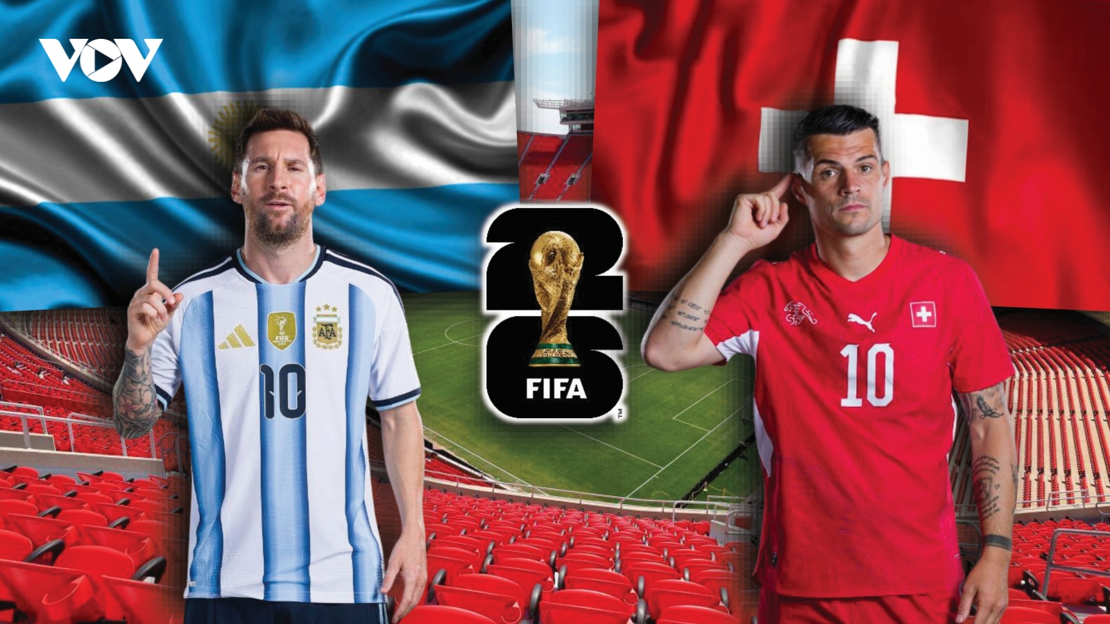 Dự đoán kết quả và đội hình ra sân trận Argentina vs Thụy Sĩ tứ kết World Cup 2026