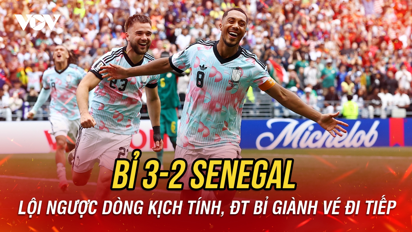 Kết quả World Cup 2026 hôm nay 2/7: Bỉ giành chiến thắng kịch tính trước Senegal