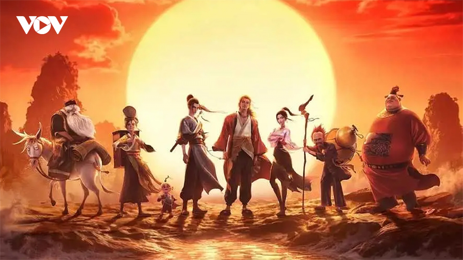 Phim hoạt hình Bát Tiên! bất ngờ vượt mặt Kungfu Nữ Túc trong cuộc đua phòng vé