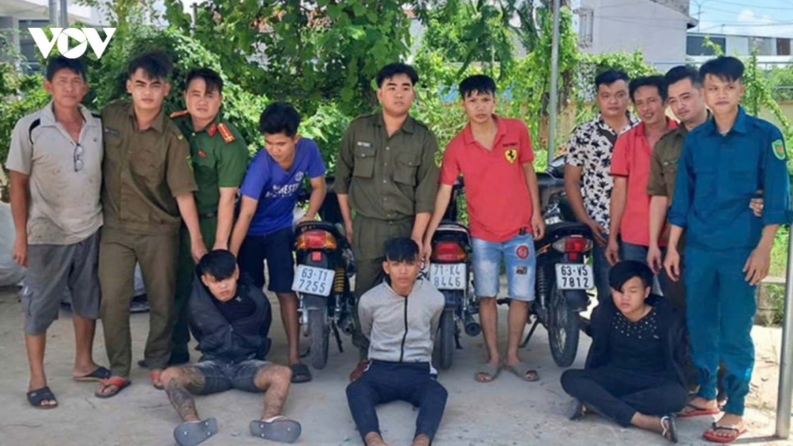 Bắt giữ 3 đối tượng trộm mô tô trên đường tẩu thoát