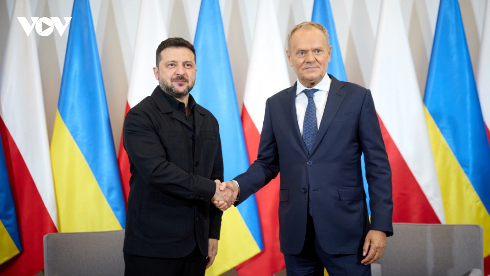 Lãnh đạo Ba Lan và Ukraine gặp nhau lần đầu tiên sau căng thẳng ngoại giao