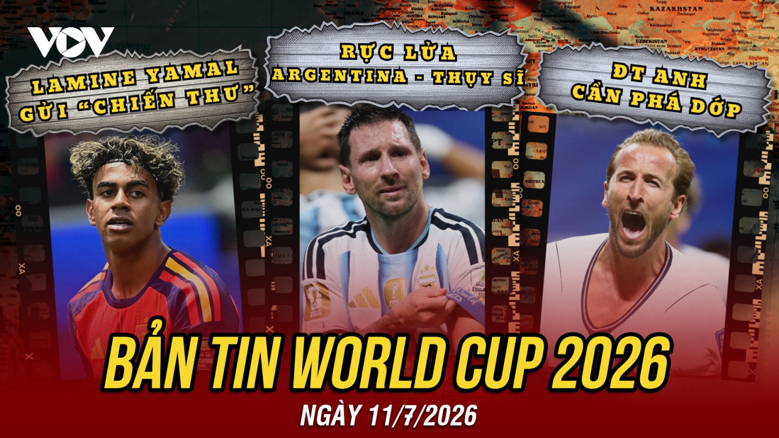 Bản tin World Cup 2026 hôm nay 11-7: Rực lửa Argentina vs Thụy Sĩ, ĐT Anh cần phá dớp