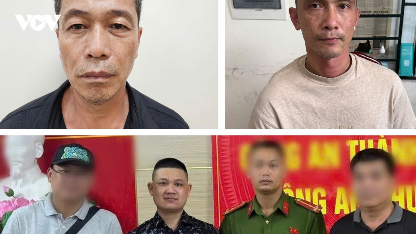 Bắt giữ, vận động đầu thú 3 đối tượng truy nã nguy hiểm và đặc biệt nguy hiểm