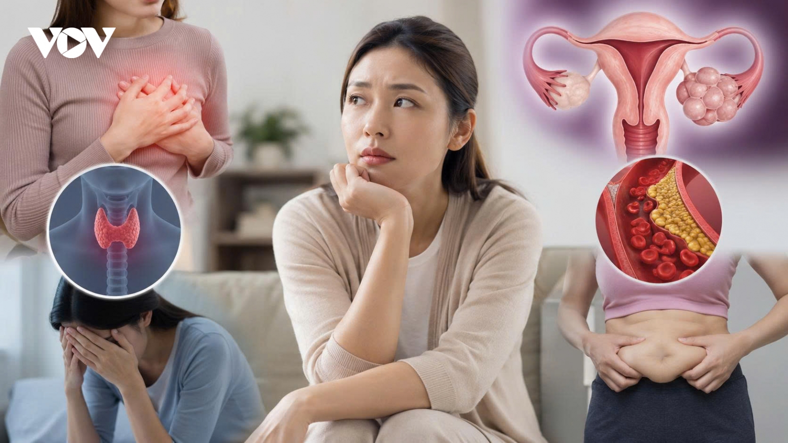 5 bệnh lý âm thầm dễ "ghé thăm" phụ nữ sau tuổi 30
