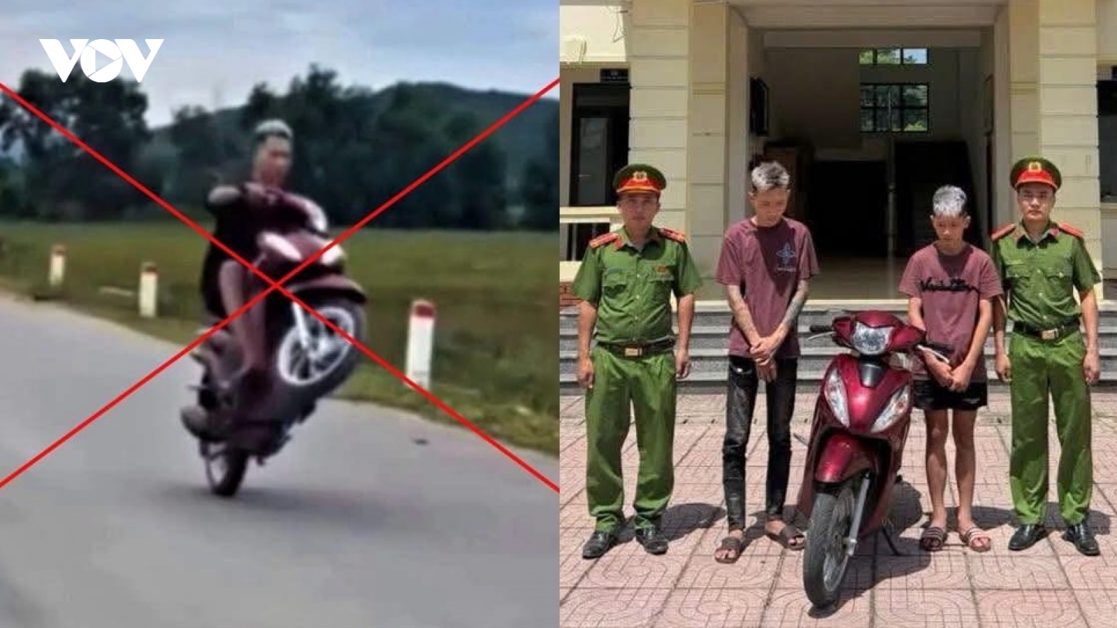 Đi trộm xe máy còn "bốc đầu" đăng lên Tiktok, nam thanh niên bị khởi tố