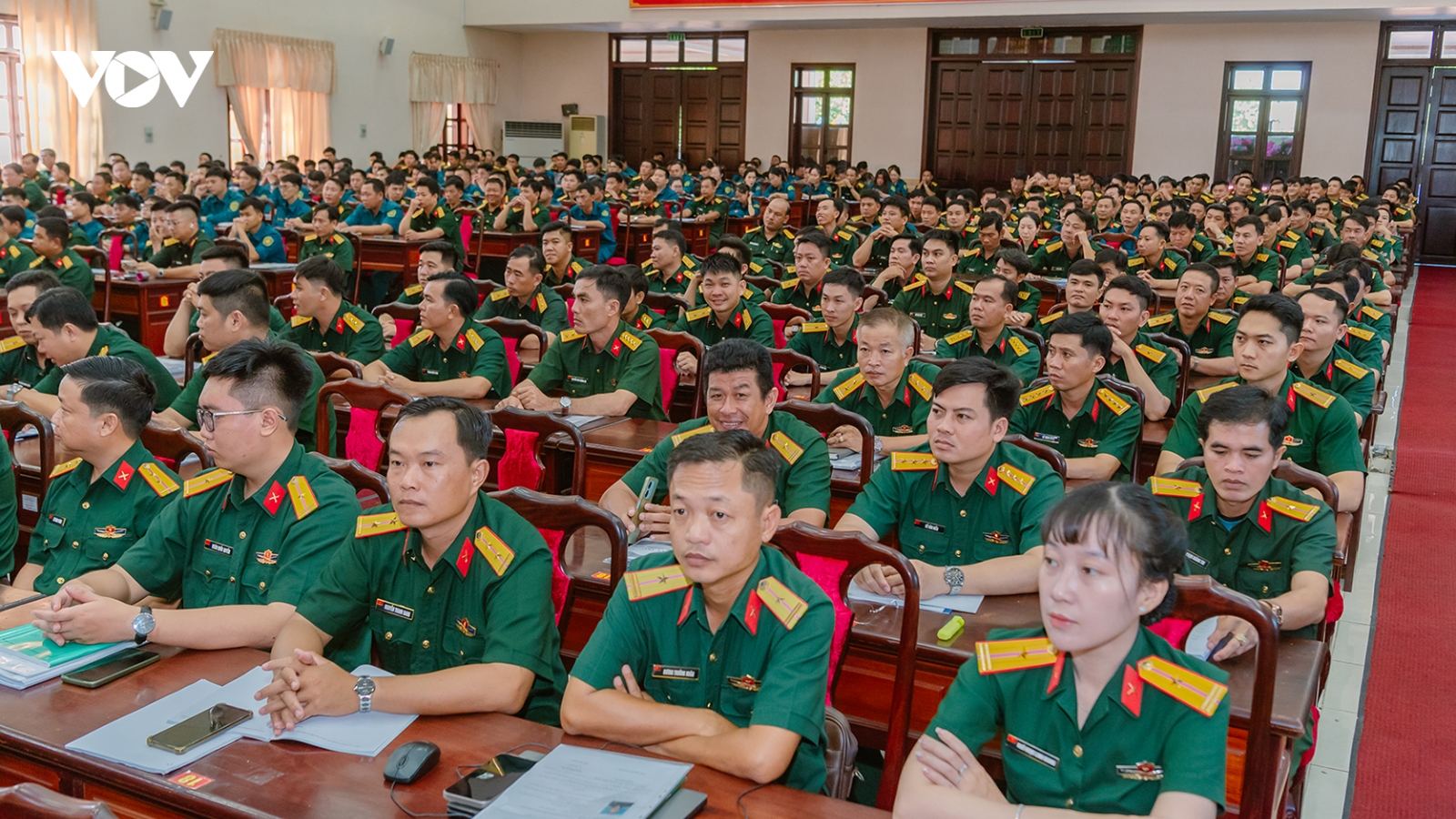 Quân khu 9 bồi dưỡng nghiệp vụ văn thư, lưu trữ cho ban chỉ huy quân sự cấp xã