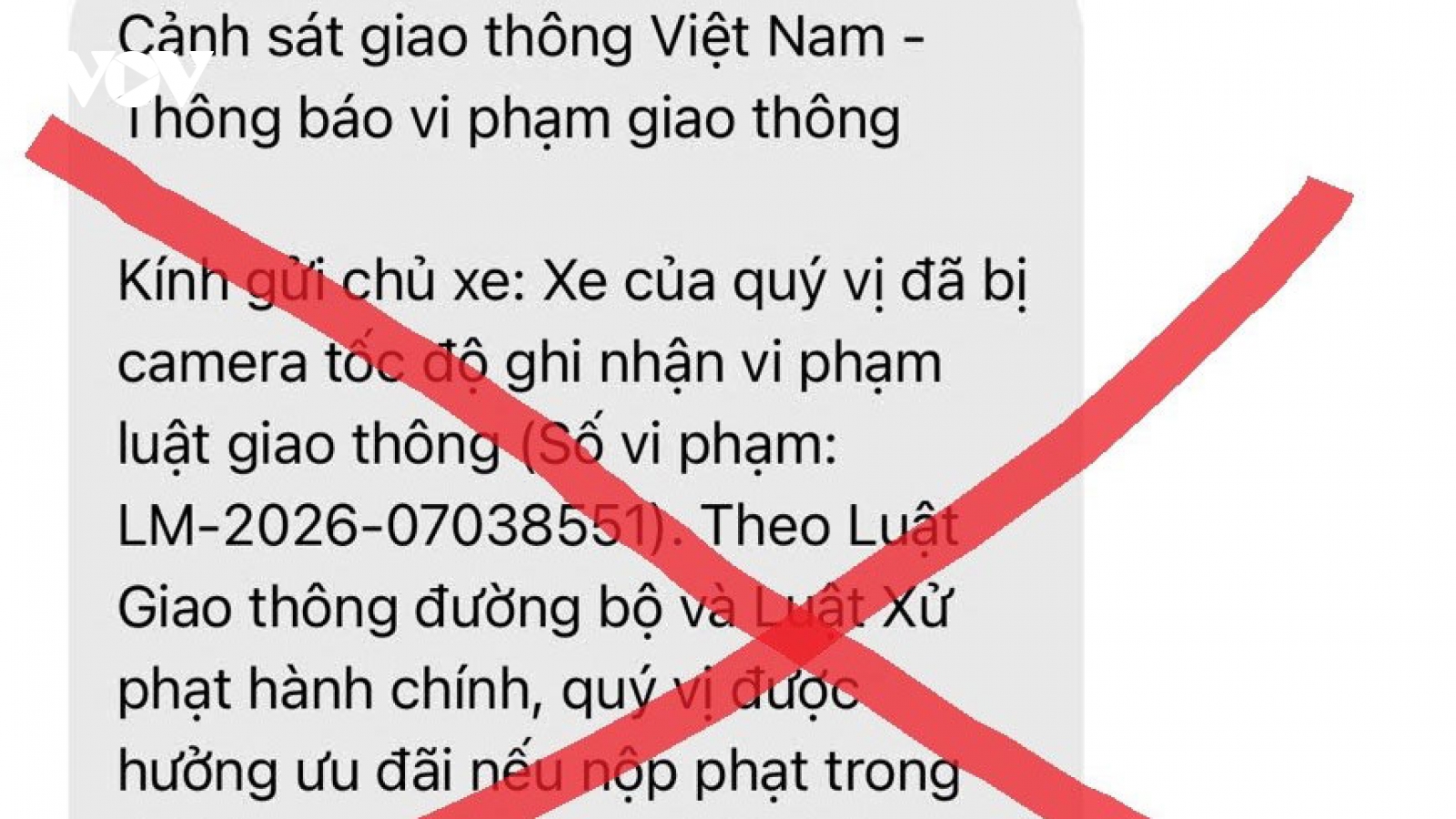 Công an Hải Phòng cảnh bảo thủ đoạn lừa đảo thông báo phạt nguội qua mạng