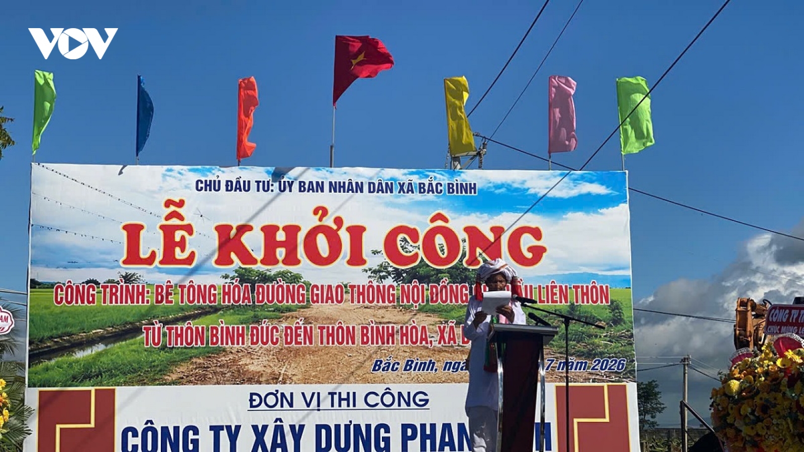 Gần 20 tỷ đồng nâng cấp tuyến đường nội đồng vùng đồng bào Chăm, Lâm Đồng