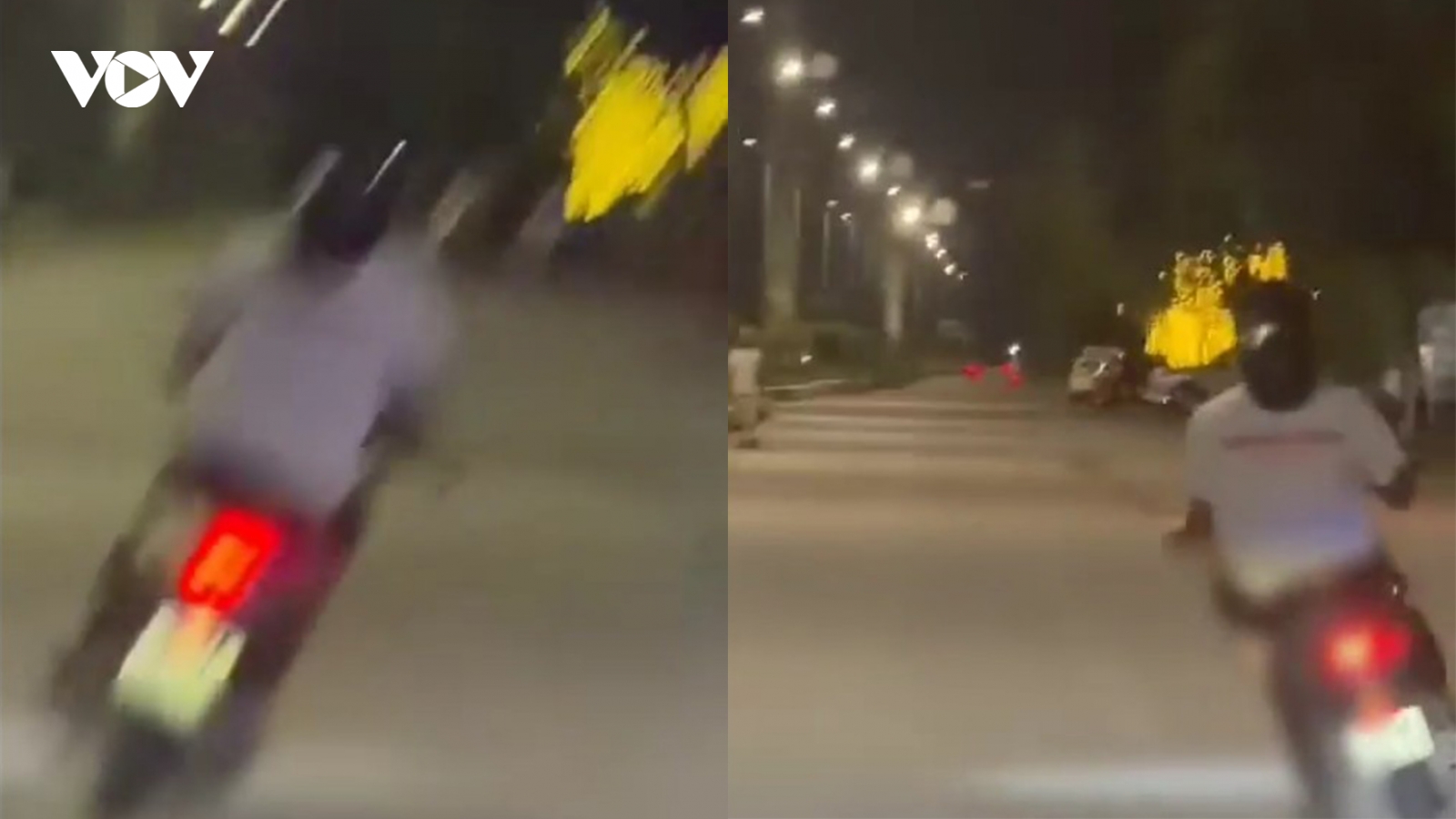 Con "đánh võng" trên đường, bố mẹ phải "lên phường"