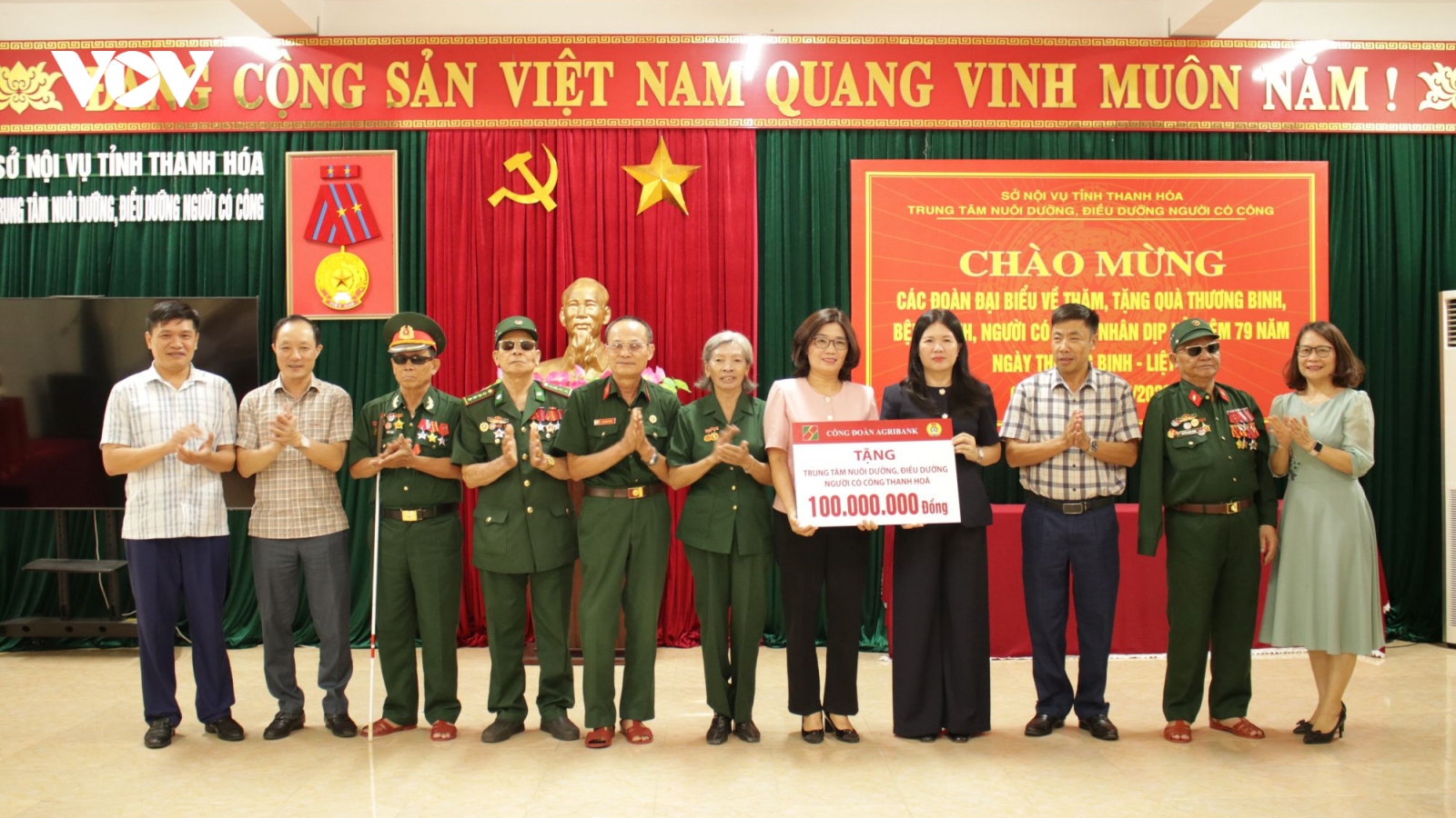 Agribank lan tỏa nghĩa tình tri ân thương binh - liệt sĩ, người có công