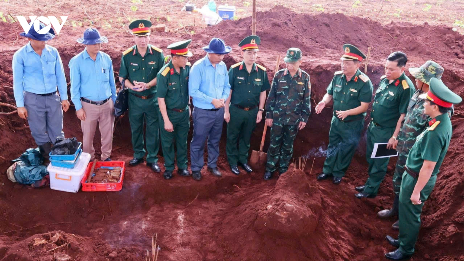 Phát hiện di vật, nghi có hài cốt liệt sĩ ở Đồng Nai