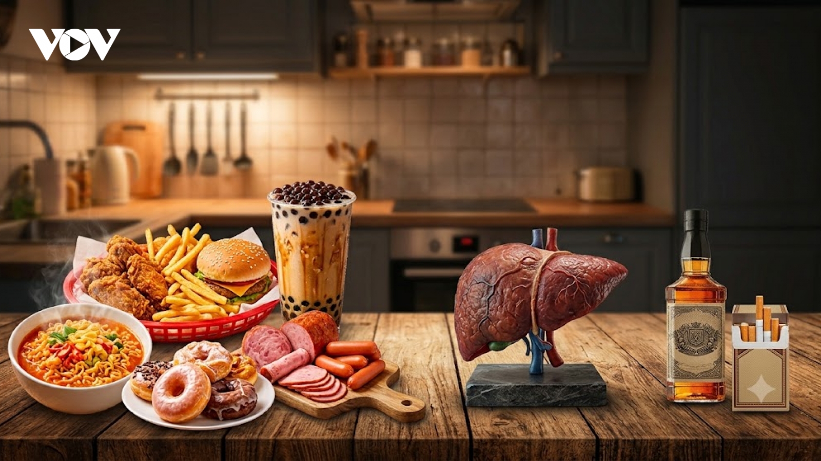 5 loại thực phẩm vạn người mê, ăn nhiều "phá gan” nhanh hơn cả rượu bia, thuốc lá