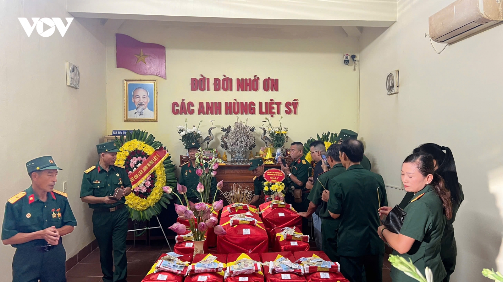 Sau 125 ngày thực hiện "Chiến dịch 500 ngày đêm" đã quy tập 1.414 hài cốt liệt sĩ