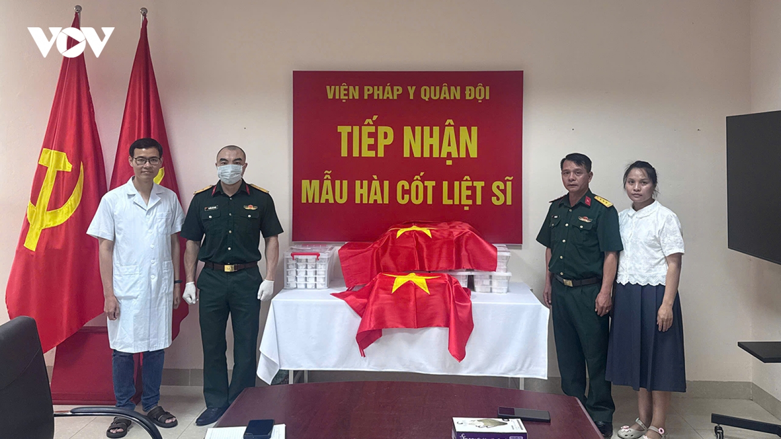 Điện Biên bàn giao 388 mẫu hài cốt liệt sĩ phục vụ giám định ADN