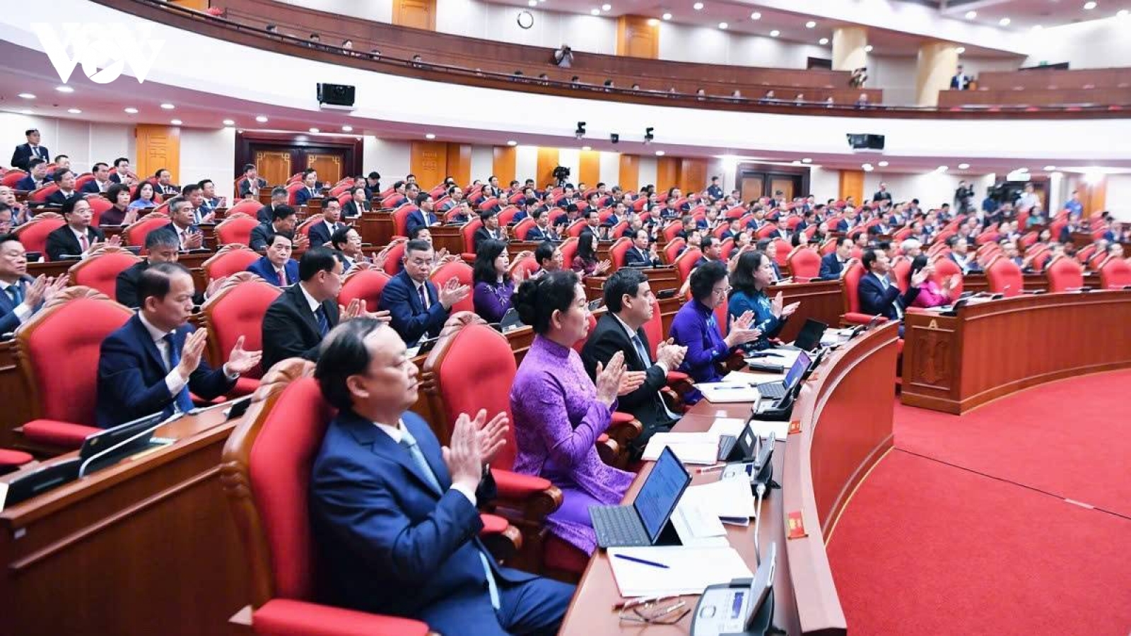 Thông cáo báo chí ngày làm việc thứ 4 Hội nghị Trung ương 3 khóa XIV