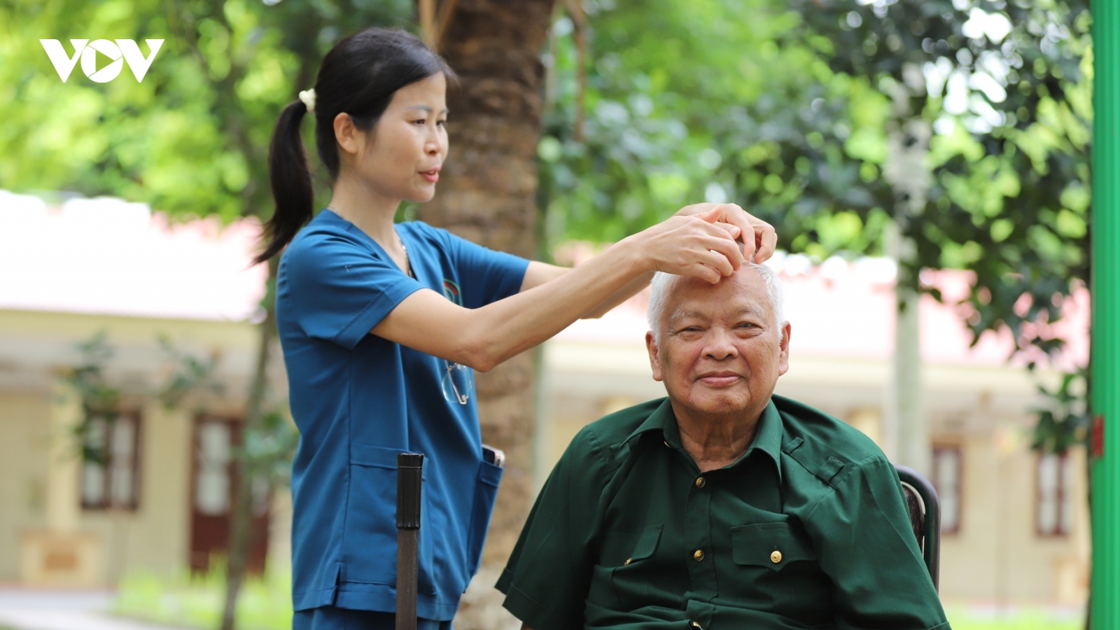Nơi ký ức chiến tranh được xoa dịu bằng tình yêu thương