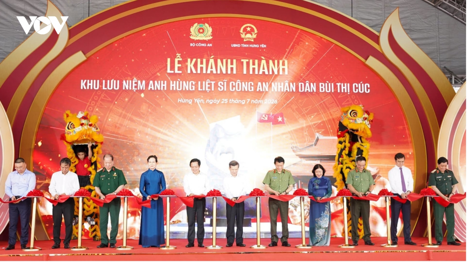 Hưng Yên khánh thành Khu lưu niệm nữ Anh hùng liệt sĩ được Bác Hồ tặng 6 chữ vàng