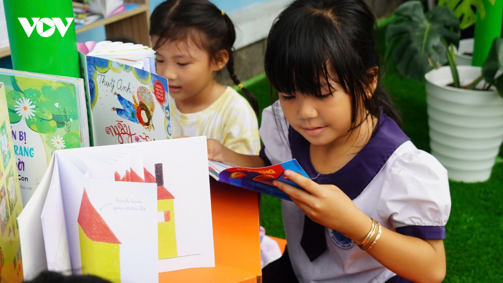 Không gian đọc sách mở cho thiếu nhi xã đảo Thạnh An