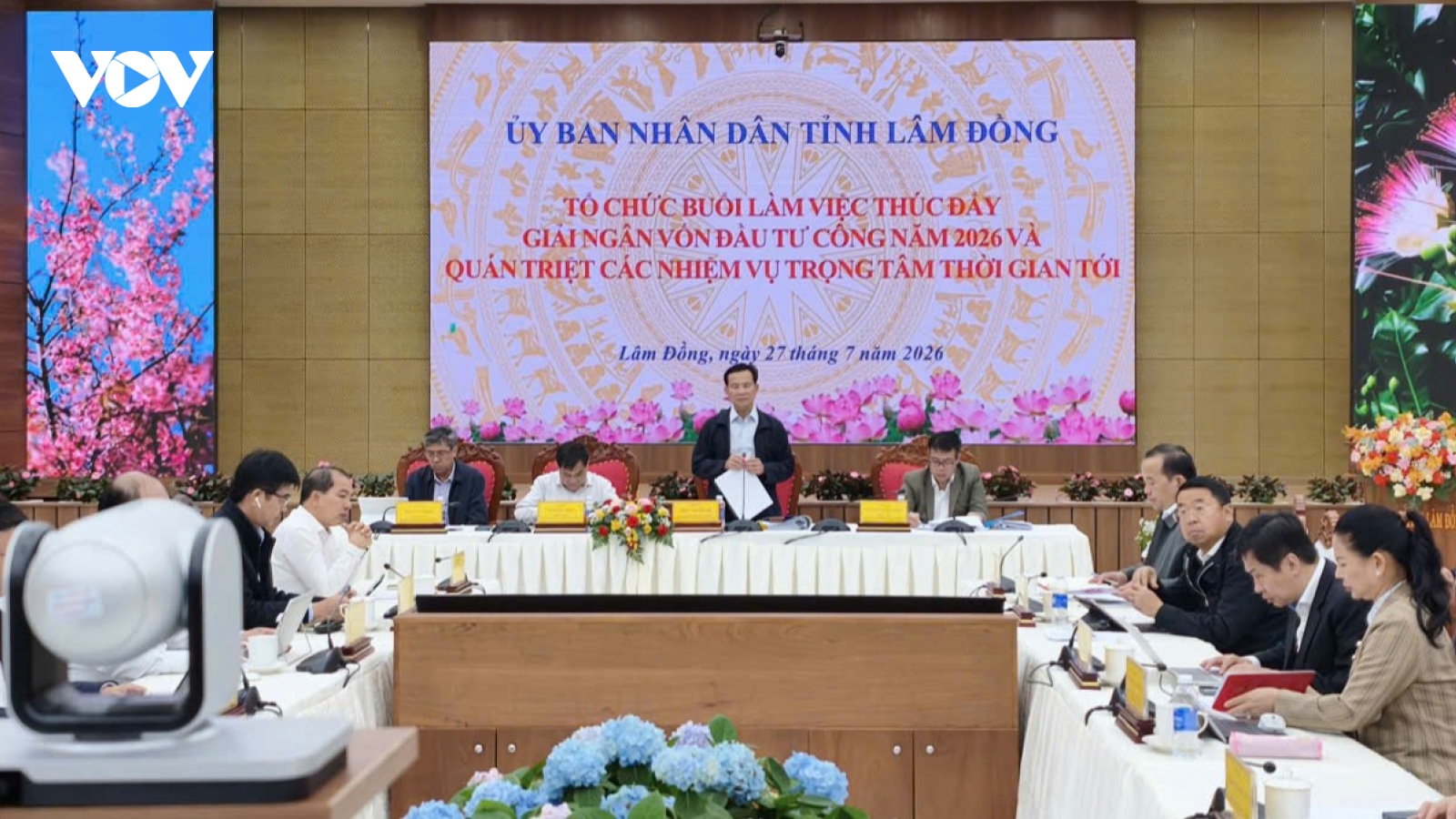 Lâm Đồng họp đêm thúc đẩy giải ngân vốn đầu tư công