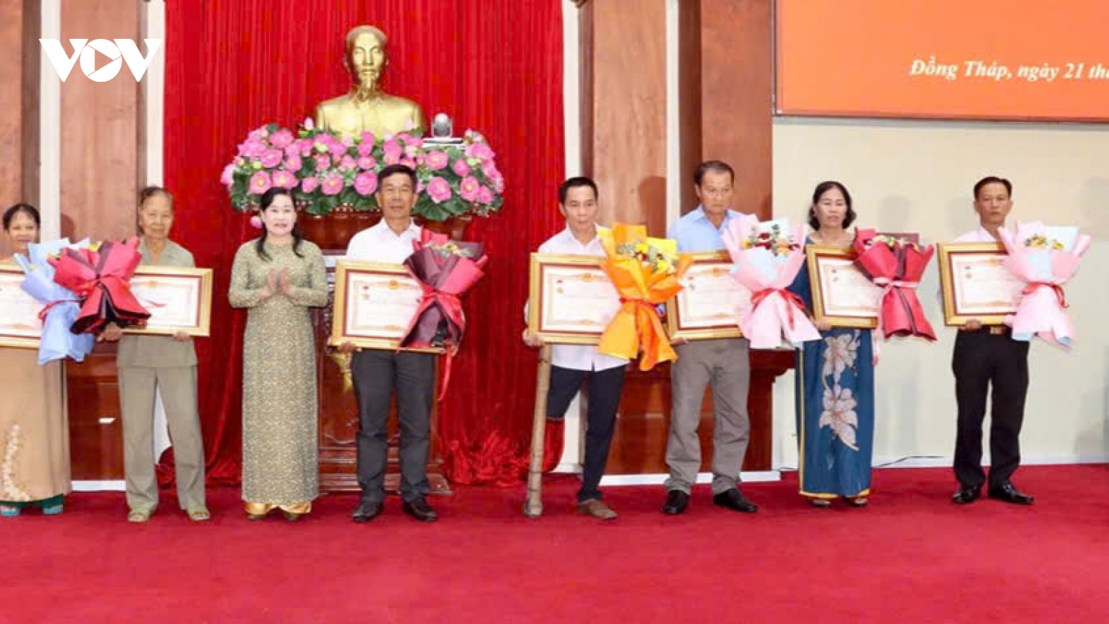 Đồng Tháp truy tặng danh hiệu Bà mẹ Việt Nam anh hùng cho 14 Mẹ