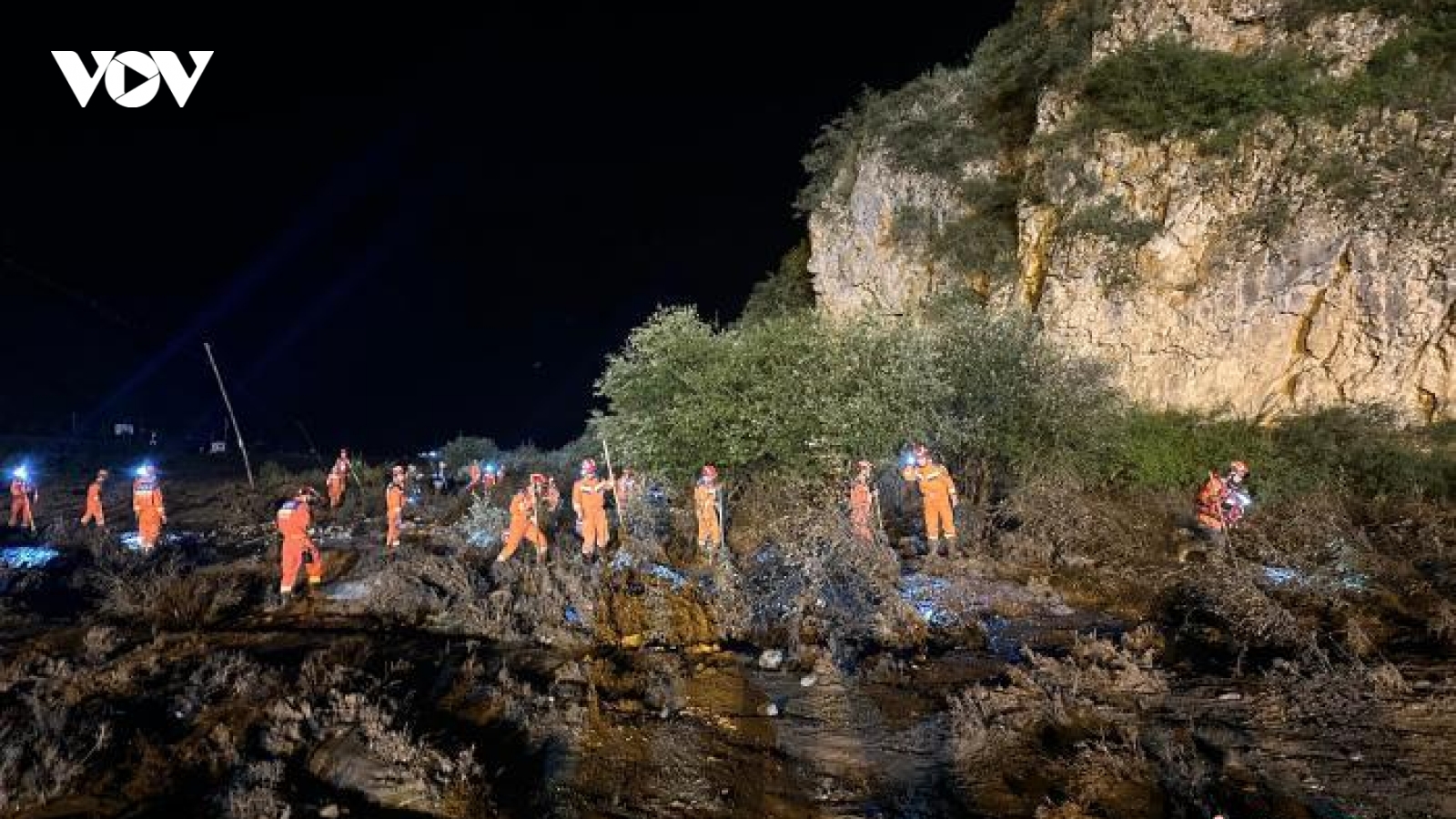 Lũ quét tại Cam Túc (Trung Quốc): 10 người thiệt mạng, hơn 200 người được giải cứu