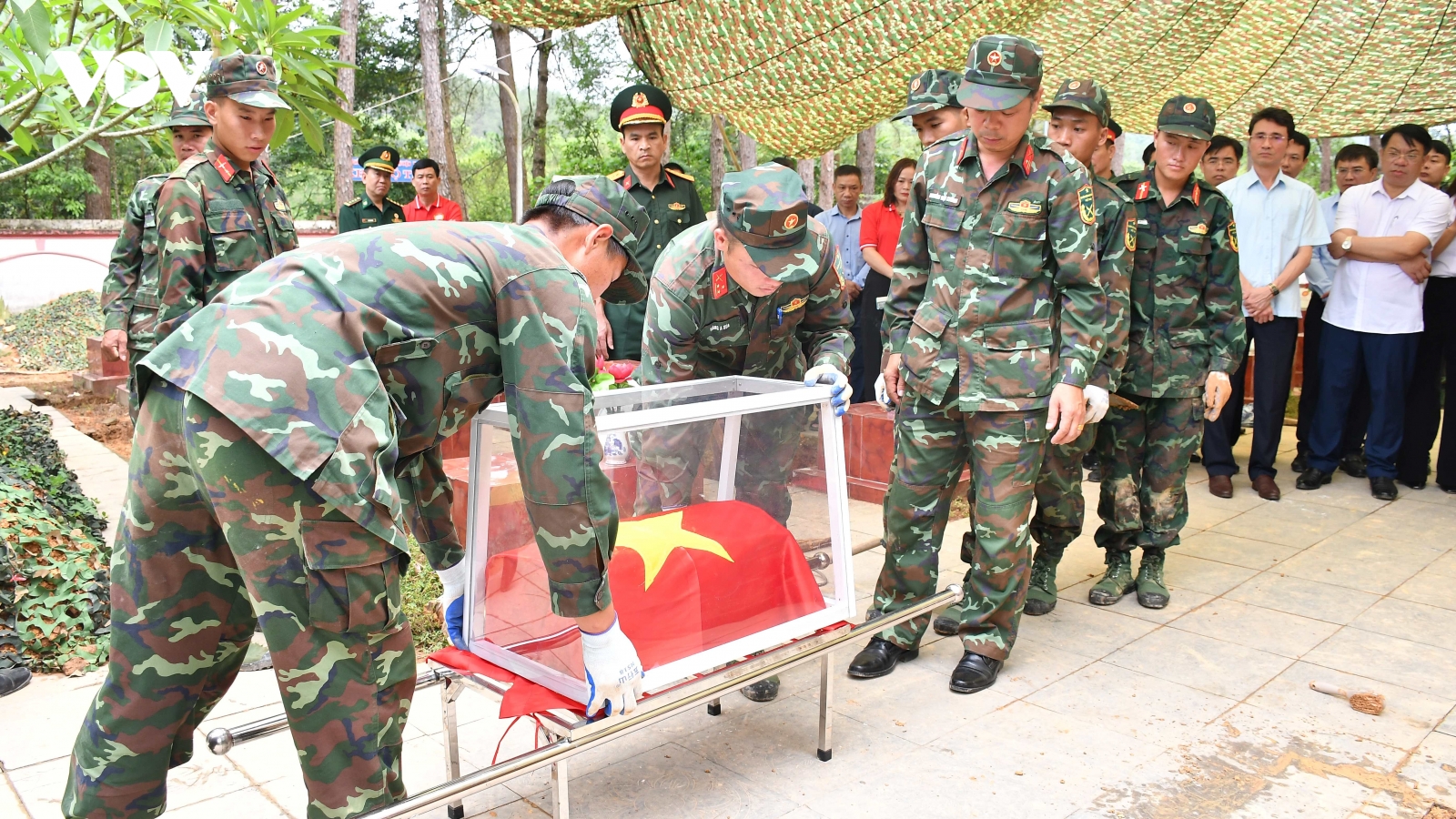 Lai Châu quy tập 47 hài cốt liệt sĩ hy sinh trong trận đánh năm 1951