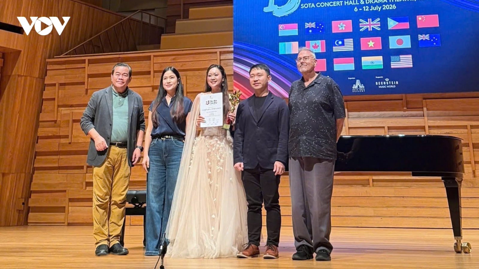 Nữ sinh Việt giành giải Vàng Asia Arts Festival 2026 với tác phẩm opera kinh điển