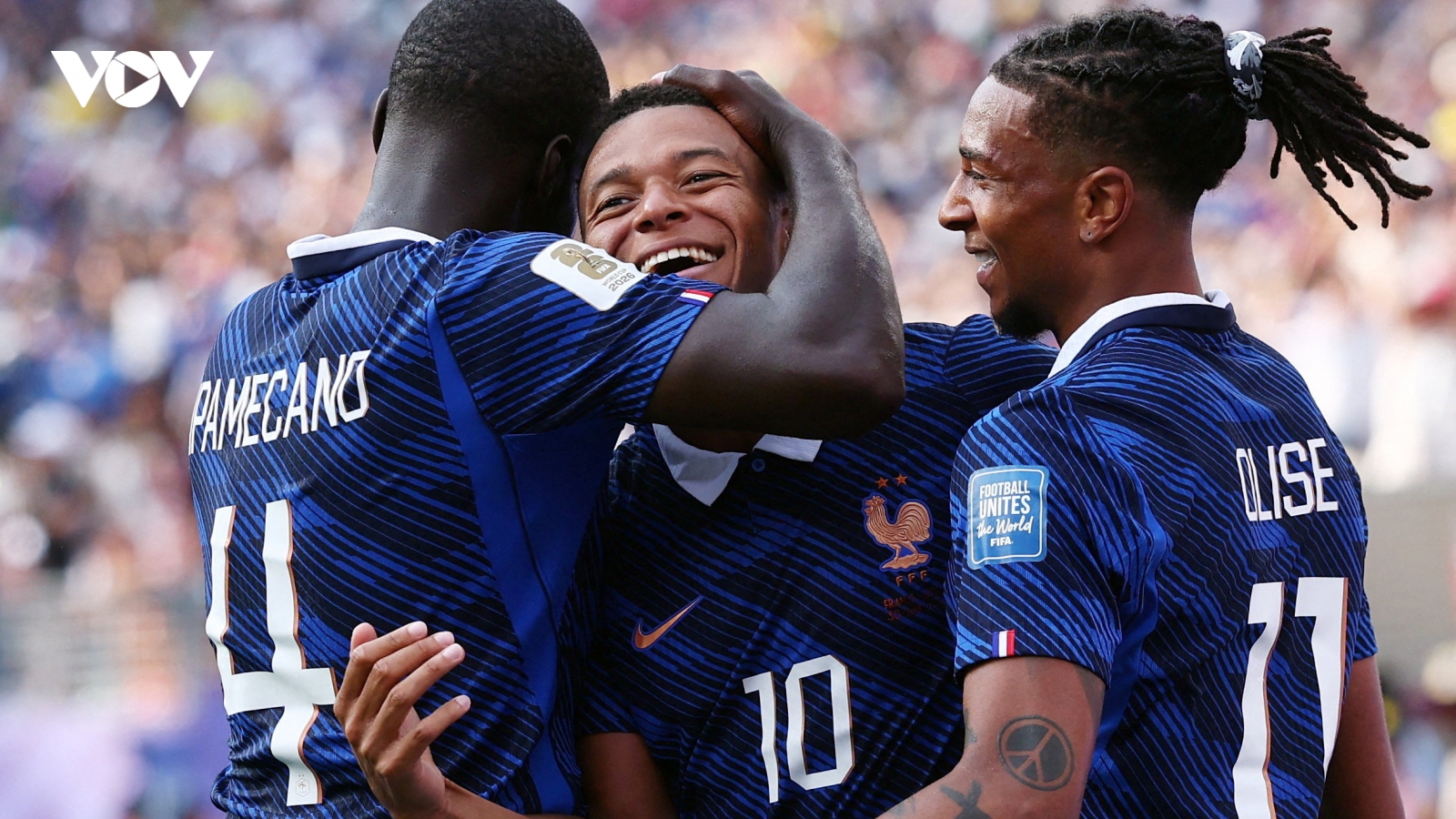 Mbappe và Olise đi vào lịch sử sau trận Pháp 4-6 Anh ở World Cup 2026