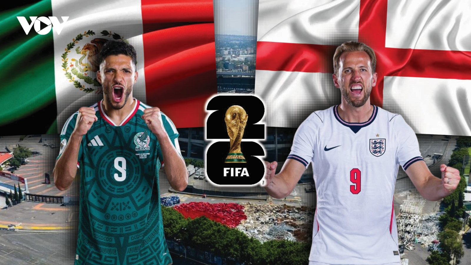 Dự đoán kết quả và đội hình ra sân trận Mexico vs Anh World Cup 2026