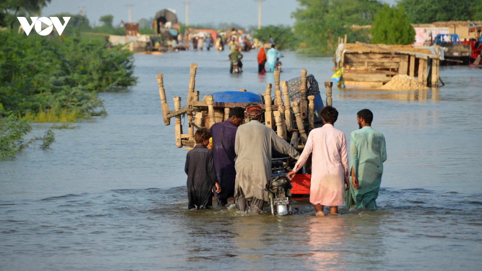 Pakistan khẩn trương khắc phục hậu quả mưa lũ, ưu tiên bảo vệ người dân và hạ tầng