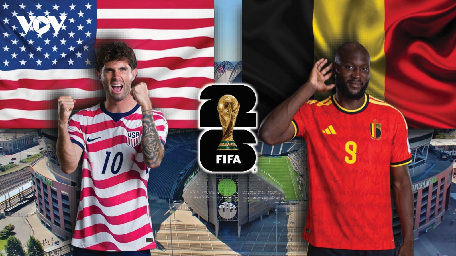 Dự đoán kết quả và đội hình ra sân trận Mỹ vs Bỉ World Cup 2026