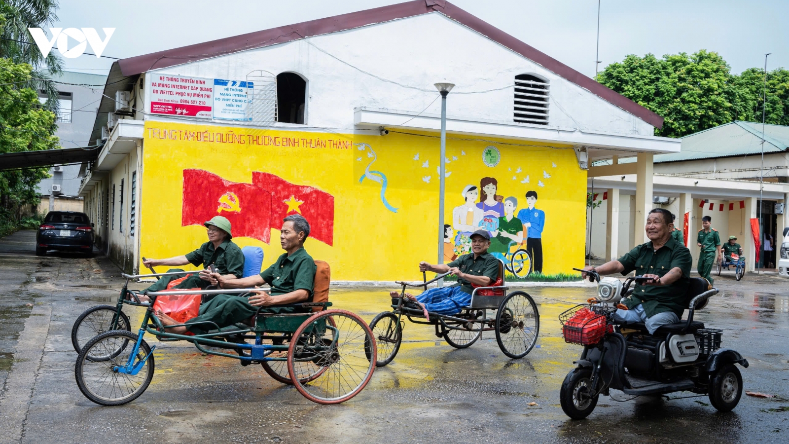 "Đơn vị đặc biệt" - nơi những người lính tiếp tục hành quân bằng chiếc xe ba bánh