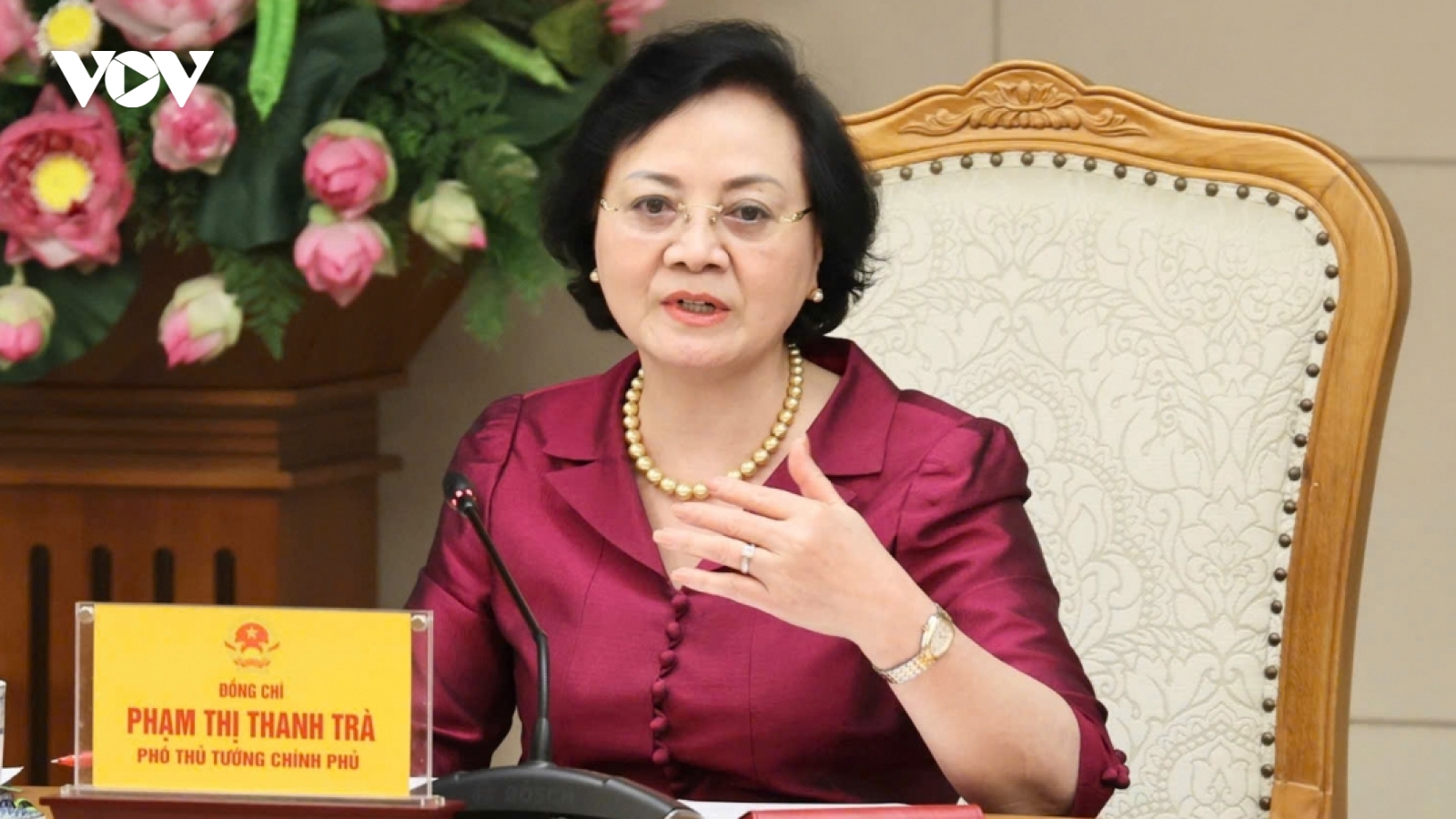 Phó Thủ tướng Phạm Thị Thanh Trà nhận thêm nhiệm vụ mới