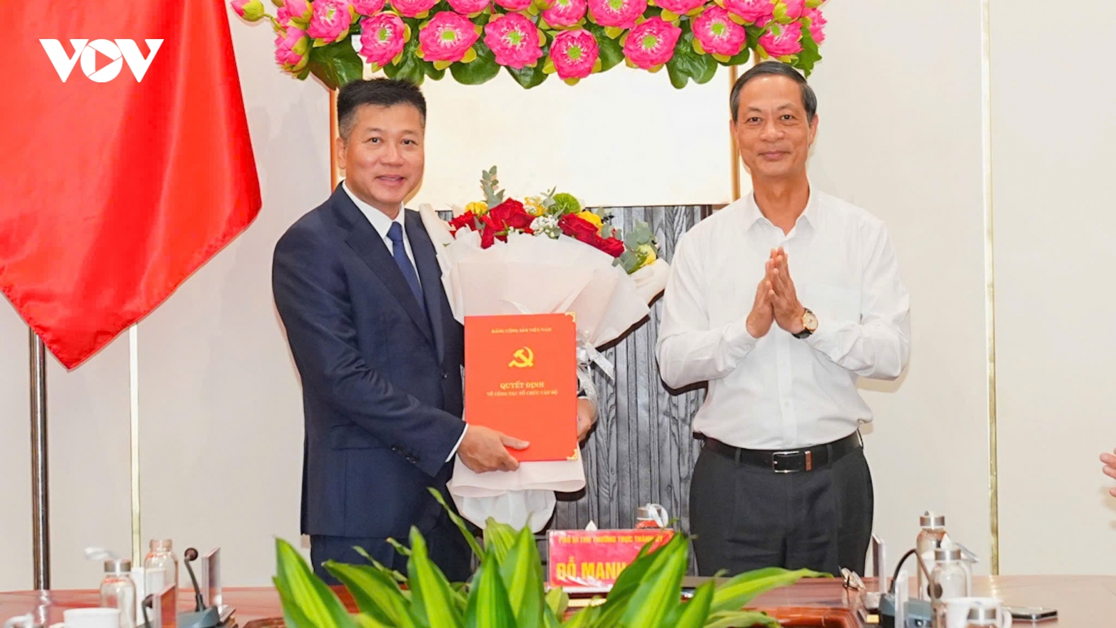 Phó Giám đốc Công an thành phố Hải Phòng giữ chức vụ Phó Chánh Văn phòng Thành ủy