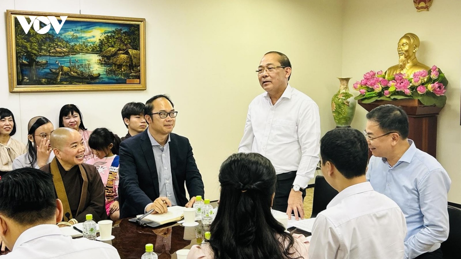 Phó Chủ tịch UBTW Mặt trận Tổ quốc gặp gỡ Cộng đồng Việt Nam tại Nhật Bản