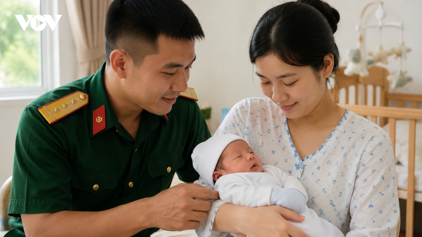 Quân nhân có vợ không tham gia BHXH được hưởng chế độ thai sản thế nào?