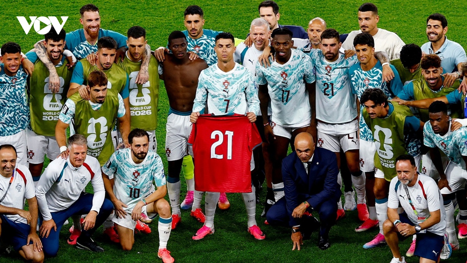 Ronaldo bật khóc, chia sẻ xúc động sau chiến thắng của Bồ Đào Nha ở World Cup 2026