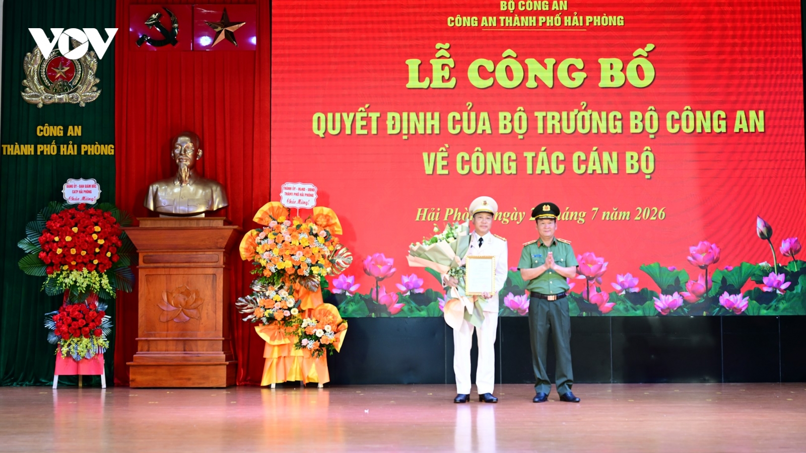 Đại tá Nguyễn Bình Khánh giữ chức Phó Giám đốc Công an TP Hải Phòng