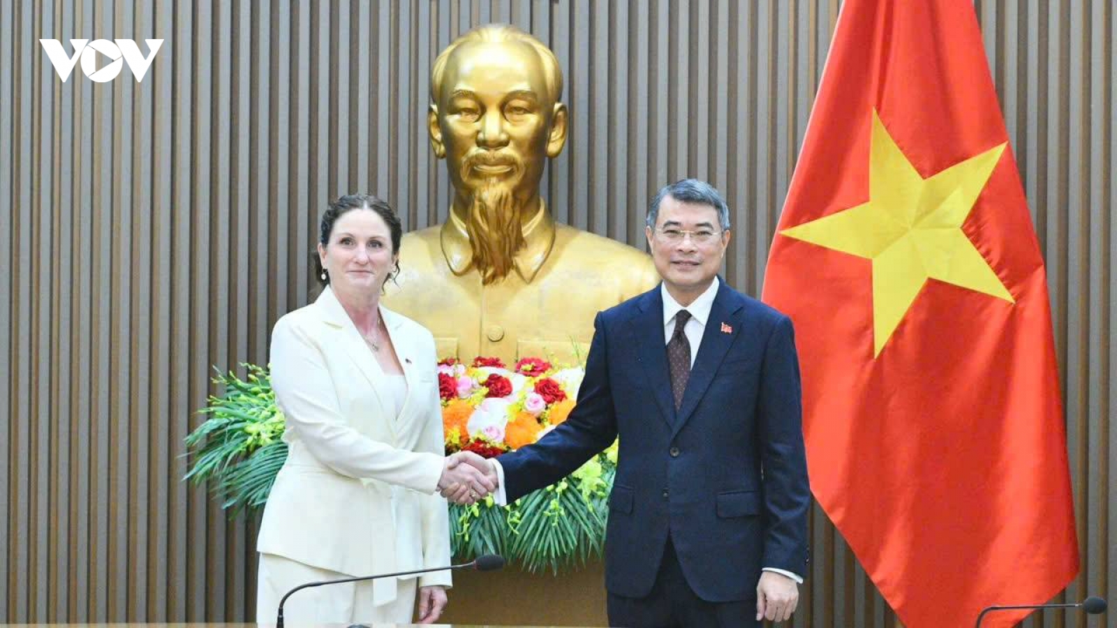 Thủ tướng Lê Minh Hưng tiếp Đại sứ New Zealand