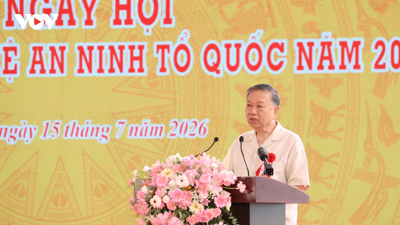Tổng Bí thư, Chủ tịch nước dự Ngày hội toàn dân bảo vệ An ninh Tổ quốc 2026