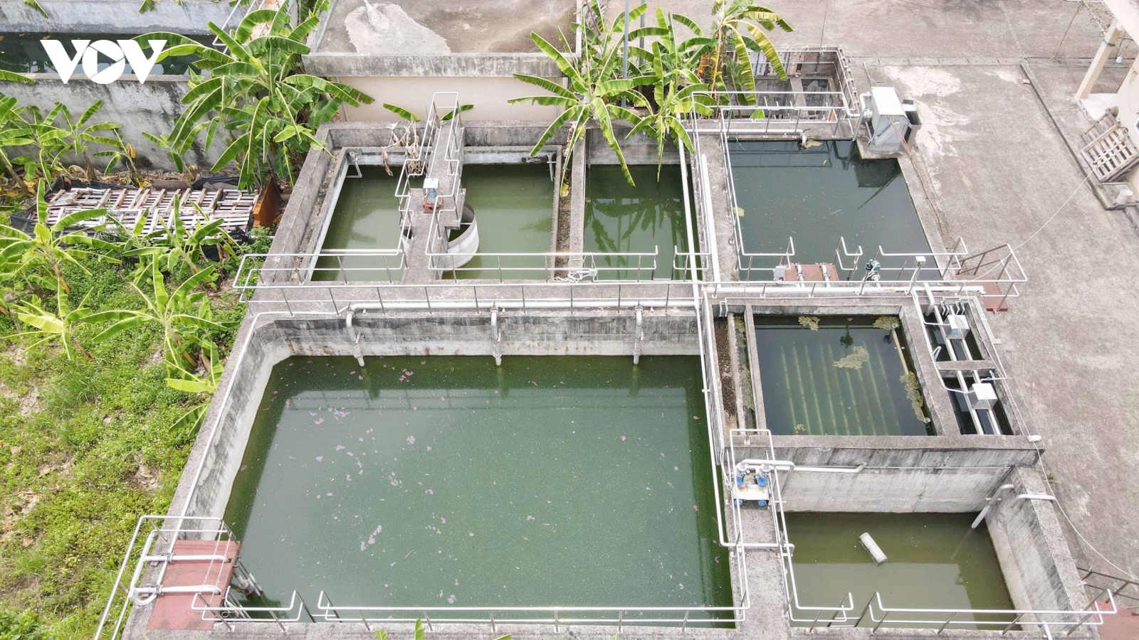 Trạm xử lý nước thải tiền tỷ ở cụm công nghiệp Đại Lâm (Bắc Ninh) "đắp chiếu"