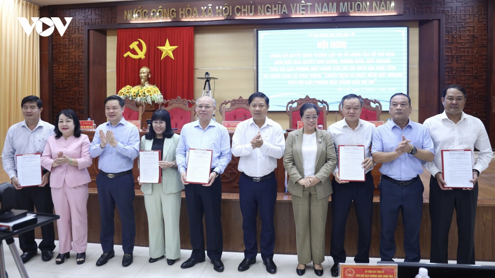 Đắk Lắk thành lập 5 tổ công tác gỡ "điểm nghẽn" giải phóng mặt bằng
