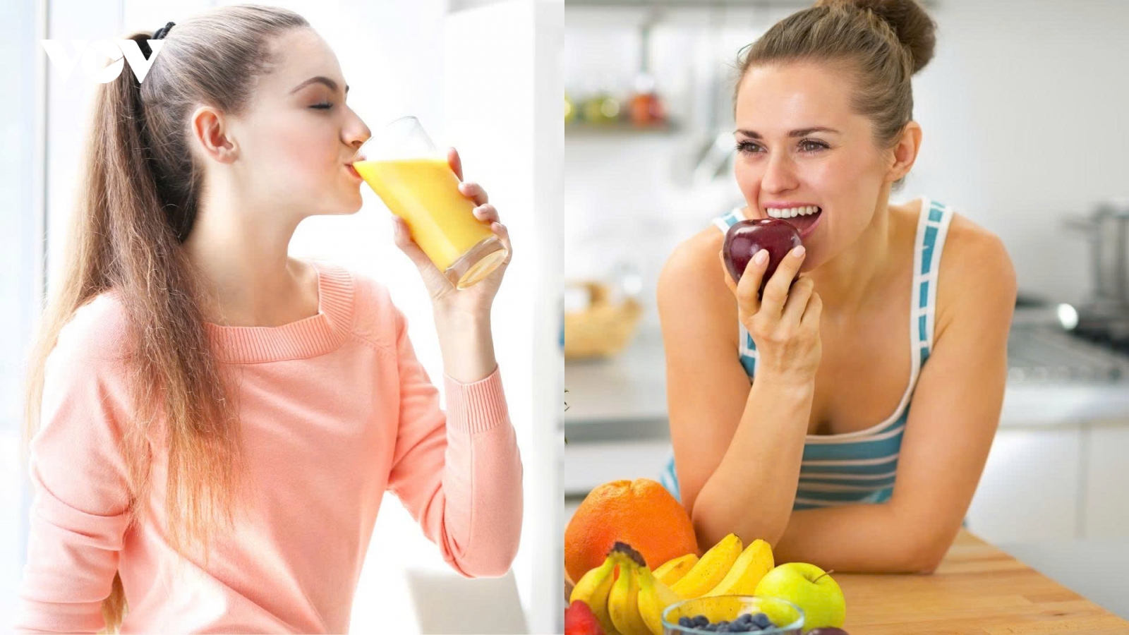 Uống nước ép mỗi ngày có tốt bằng ăn trái cây nguyên quả?