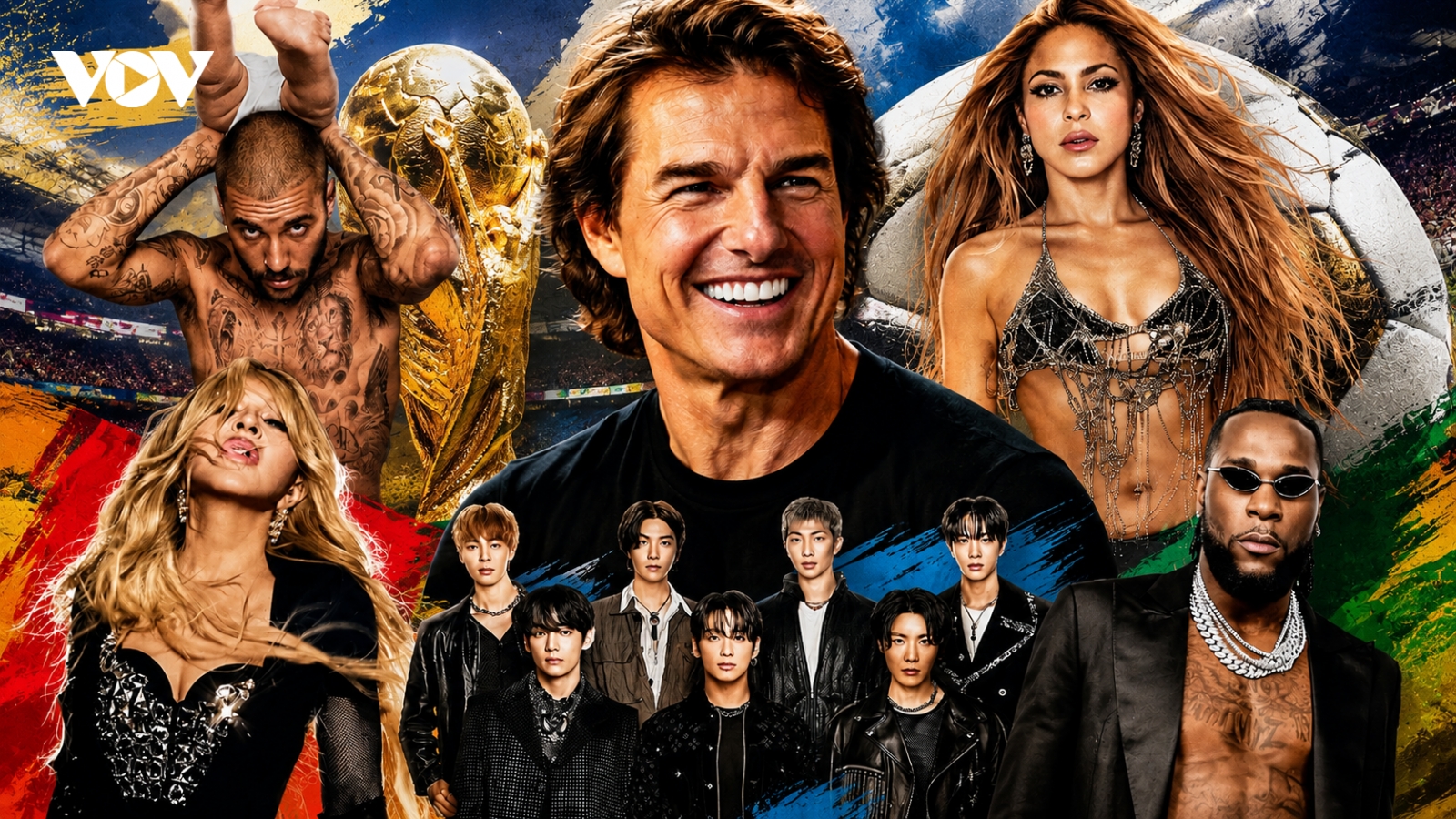 Chung kết World Cup 2026: Hollywood, K-pop và dàn sao biến sân cỏ thành đại tiệc